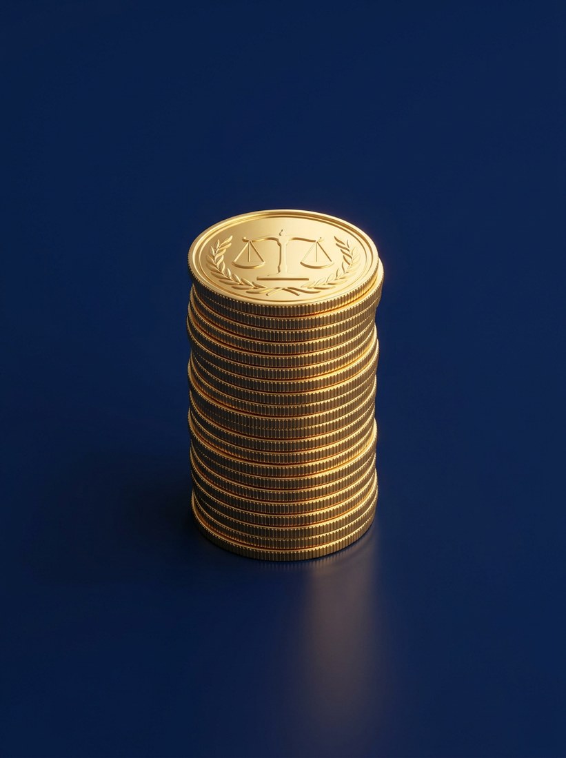 Stack of gold coins — Banking and Finance law in Qatar